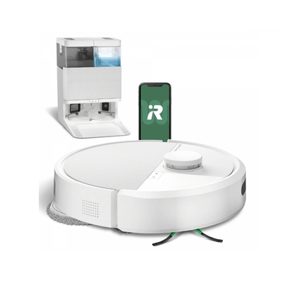 Product Σκούπα Ρομπότ iRobot Roomba Plus 405 Combo + AutoWash station (White) base image