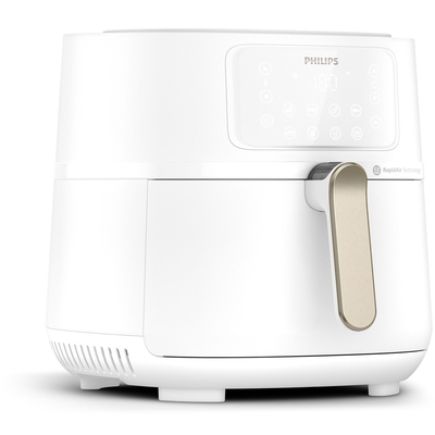 Product Φριτέζα Αέρος Philips 5000 series HD9285/00 Single 7.2 L 2000W Silver, White base image