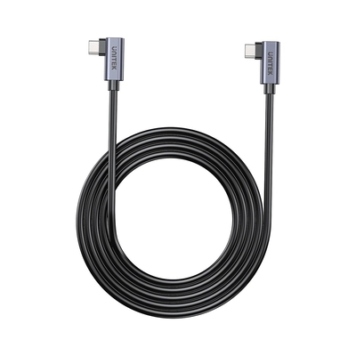 Product Καλώδιο USB Unitek C14147ABK01-0.5M - USB C 90°/90° PD 100W M/M 1M base image