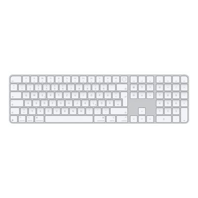 Product Πληκτρολόγιο Ασύρματο Apple Magic USB + Bluetooth QWERTZ German White base image