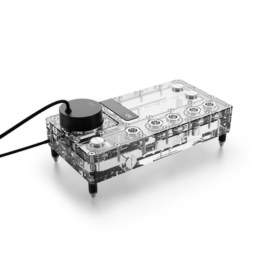 Product Αξεσουάρ Ψύξης Alphacool Core Distro Plate 240mm Right with VPP, ARGB - Acrylic base image