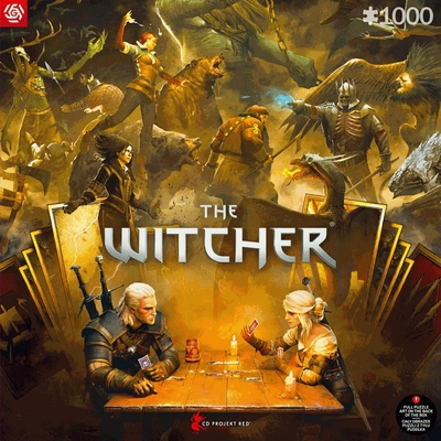 Product Παζλ Good Loot Gaming - The Witcher: Playing Gwent 1000 pc(s) base image