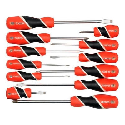 Product Σετ Κατσαβίδια Yato YT-25967 manual Set Straight base image
