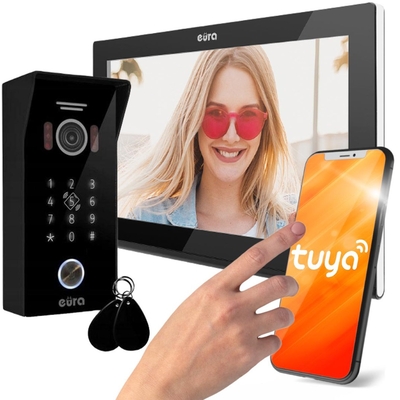 Product Θυροτηλεφώνο Eura VDP-99C5 Black, WiFi, RFID, TUYA base image