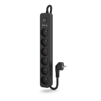 Product Πολύπριζο Kerg with circuit breaker-6 sockets 16A 3m base image
