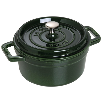 Product Κατσαρόλα Staub Round Cast Iron Pot - Green, 2.2 ltr base image