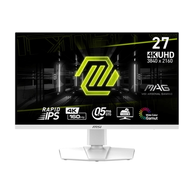 Product Monitor 27" MSI MAG 274URFWDE 3840 x 2160 4K Ultra HD White base image