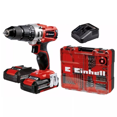 Product Δραπανοκατσάβιδο Einhell TE-CD 18/2 18750RPM Keyless 1.45 kg Black, Red base image