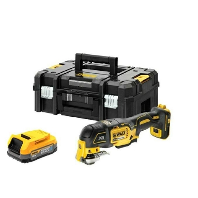 Product Πολυεργαλείο Dewalt 18V XR 1*1.7AH TSTAK Cordless base image