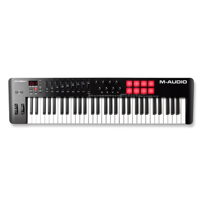 Product Αρμόνιο M-Audio Oxygen 61 (MKV) MIDI keyboard 61 keys USB Black base image