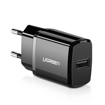 Product Φορτιστής Πρίζας Ugreen 2.1A USB mains Charger (Black) base image