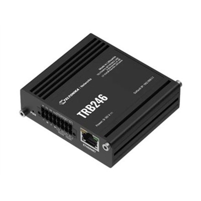 Product Gateway Teltonika Industrial, IoT LTE TRB246 Cat 4, 1x RJ45 100Mb/s, IP30 base image