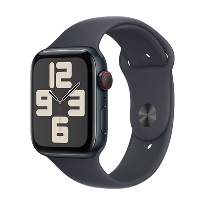 Product Smartwatch Watch Apple Watch SE (2024) GPS 40mm Midnight Aluminium with Sport Band M/L - Midnight base image
