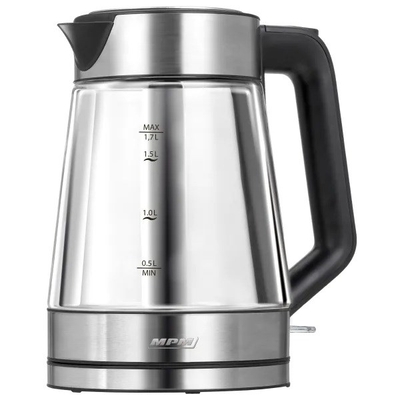 Product Βραστήρας MPM MCZ-122 1.7 L 2200W Black, stainless steel base image