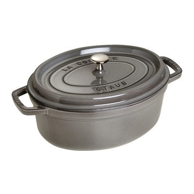 Product Κατσαρόλα Staub Oval Cast Iron Pot 3.2l Graphite base image