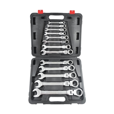 Product Σετ Κλειδιά set, combination ratchet joint, 32 Silver-c base image