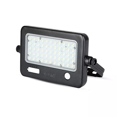 Product Ηλιακό Φωτιστικό LED V-TAC 10W USB Black IP65 VT-788-10 4000K 1100lm base image