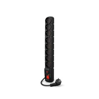 Product Πολύπριζο Acar S8 PRO 1,5m surge protection strip base image