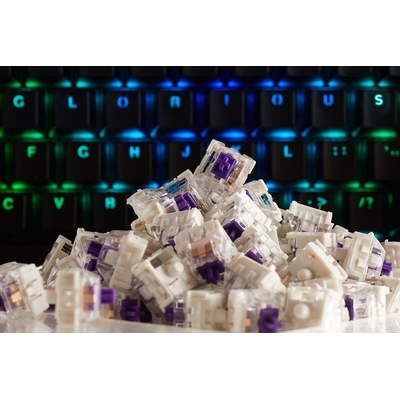 Product Πληκτρολόγιο Gaming Glorious PC Race KAI-PURPLE input device accessory switches base image