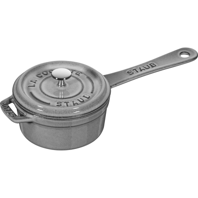 Product Κατσαρόλα Staub Mini Cast Iron Casserole - 250 ml, Graphite base image