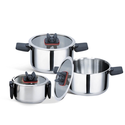 Product Σετ Μαγειρικά Σκεύη Maestro 6-piece pot set MR-3531-6 base image