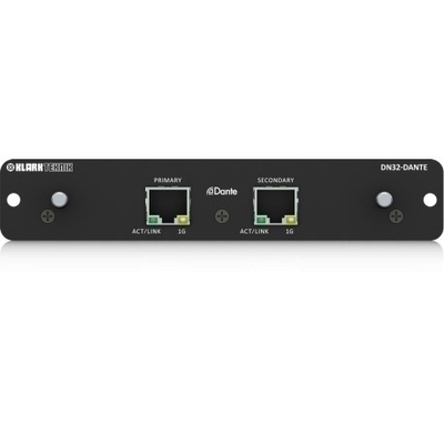 Product Μίκτης Klark Teknik DN32-DANTE rozszerzenia DANTE for serii M base image