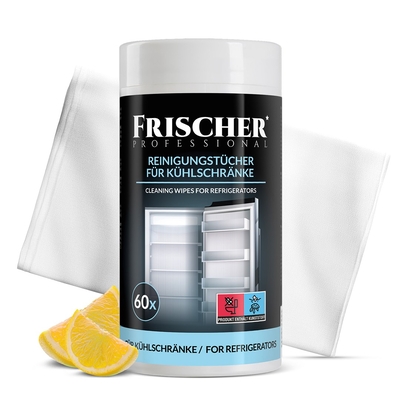 Product Μαντηλάκια Frischer damp cloths for fridge cleaning 60 pcs. base image