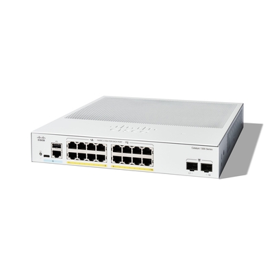 Product Network Switch Cisco Catalyst 1300-16FP-2G Managed 16 Port GE, Full PoE, 2x1GE SFP, (C1300-16FP-2G) base image