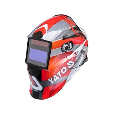 Product Μάσκα Ηλεκτροκόλλησης Yato YT-73921 with auto-darkening filter Black, Red, Silver base image