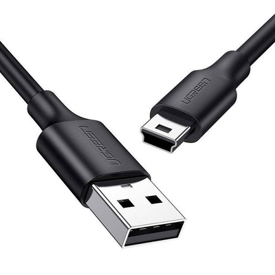 Product Καλώδιο USB Ugreen USB - Mini USB 480 Mbps 3m US132 (Black) base image