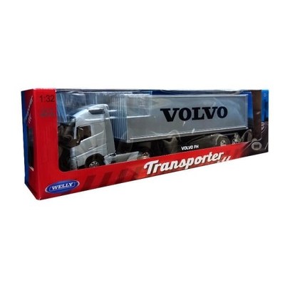 Product Αυτοκινητάκι Welly Truck with trailer 1:32 VOLVO FH base image