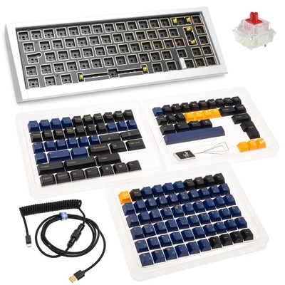 Product Πληκτρολόγιο Ενσύρματο Ducky Outlaw 65 USB US English Silver base image