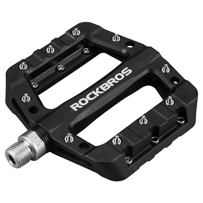 Product Πετάλια Ποδηλάτου Rockbros 2017-12CBK Nylon cycle pedal set - Black base image