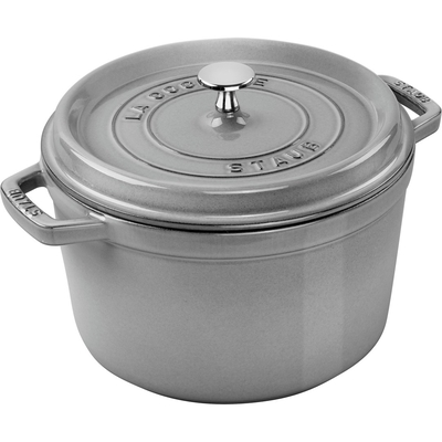 Product Κατσαρόλα Staub Round Cast Iron Pot - 4.8 ltr, Graphite base image