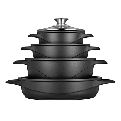 Product Σετ Μαγειρικά Σκεύη Smile MGK-17 soup pot Black Aluminium base image