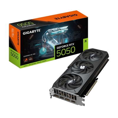 Product Κάρτα Γραφικών Gigabyte GeForce RTX 5050 GAMING OC - 8GB GDDR6 base image