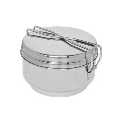 Product Σκεύη Camping Mess tin Helikon 3-piece stainless Steel base image