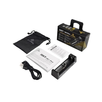 Product Φορτιστής Μπαταριών Xtar for cylindrical Li-ion batteries 18650 ANT MC1 Plus base image