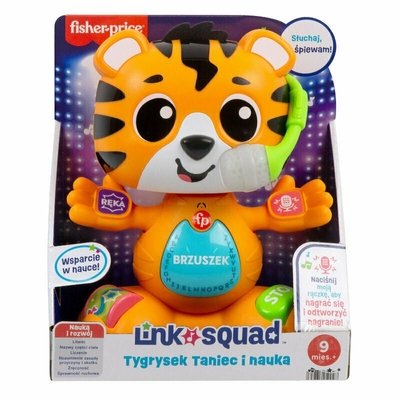 Product Βρεφικό Παιχνίδι Fisher-Price Link Squad Tigger Dancing & Learning HYL33 Mattel base image