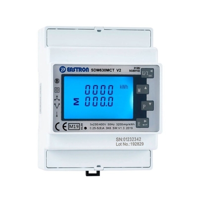 Product Αναλυτής Ενέργειας Solplanet 3 Phase for Inverters / Eastron SDM630-MCT base image