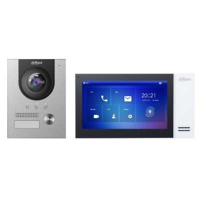 Product Θυροτηλεφώνο Video door phone set Dahua KTP01-S2(F) base image