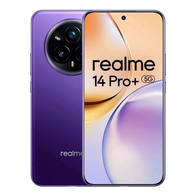 Product Smartphone Realme 14 Pro+ 5G (6.83") Dual SIM Type-C 12GB 512GB Nebula Purple base image