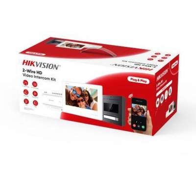 Product Θυροτηλεφώνο Hikvision Kit DS-KIS704EY base image