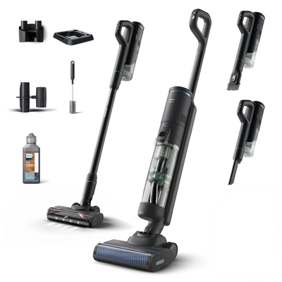 Product Σκούπα Stick Philips 7000 series XW7263/11 2-in-1 Dry&wet Bagless 0.45 L Black base image