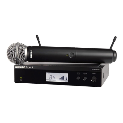 Product Μικρόφωνο Shure BLX24RE/SM58-H8E - Wireless with SM58microphone base image