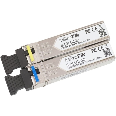 Product Transceiver Mikrotik S-3553LC20D 1250 Mbit/s SFP base image