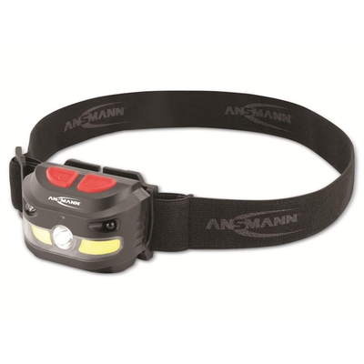 Product Φακός Κεφαλής Ansmann HD250RS Black Headband COB LED base image
