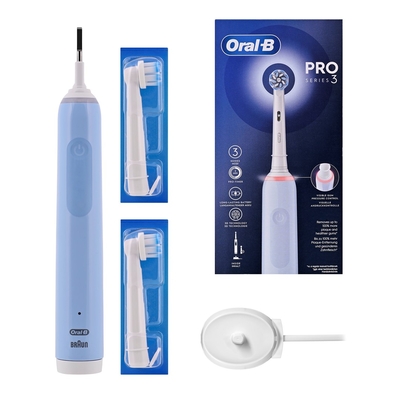 Product Ηλεκτρική Οδοντόβουρτσα Oral-B Pro 3 Pro3 3000 Adult Rotating-oscillating Blue base image