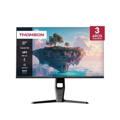 Product Monitor 27" Thomson M27QG5Y14 2560 x 1440 Quad HD LED Grey base image