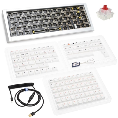 Product Πληκτρολόγιο Ενσύρματο Ducky Outlaw 65 USB Silver base image